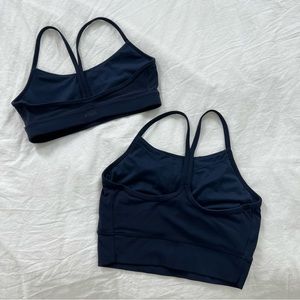 Stori navy blue sports bras